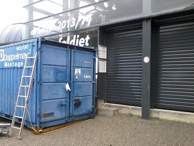 Hier kommt man hinen, wenn man mit den Gondeln nach Schröcken fahren möchte