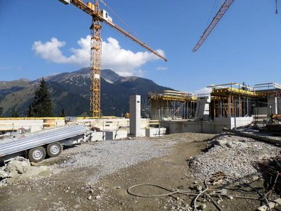 Baustelle Talstation