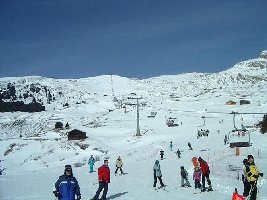 Strecke der 4KSB Fermeda mit weiten Carvinghängen