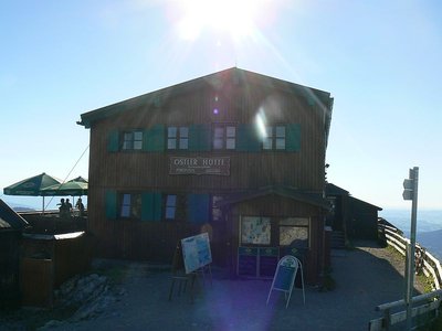 Ankunft an der Ostlerhütte