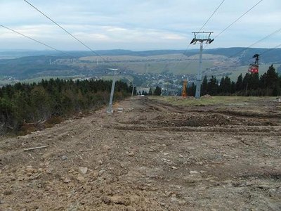 Strecke Richtung Talstation