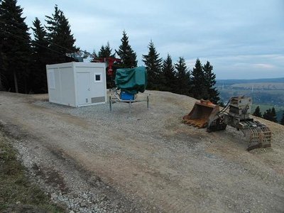 Talstation mit Anstehbereich