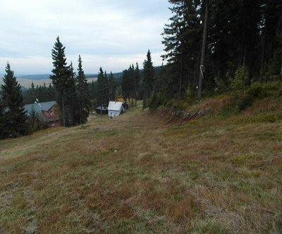 Pistenkorrektur am Ziehweg von der Piste "U zabiteho" zur Piste "Parezovka"