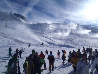 Beschneiung TFH-Hang Totale