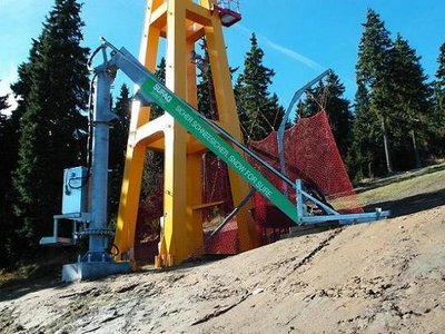 Schneianlage an Stütze 3 der PB