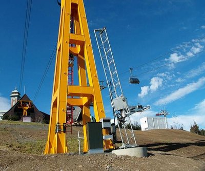 Schneianlage an Stütze 4 der PB
