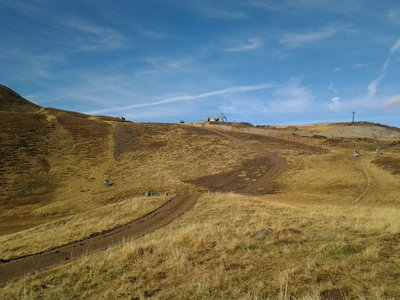 Geländekorrekturen zukünftige Funslope