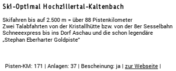 Kaltenbach/Hochfügen vor/nach Korrektur