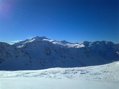 Die weite Gletscherwelt des Cevedale