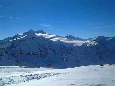 ... und nochmal der Cevedale etwas gezoomt