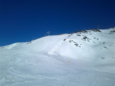 Steilhang der schwarzen Schöntauf 2 Piste