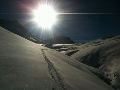 nichts als meine eigene Spur