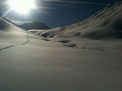 frischverschneit kommt die Landschaft erst richtig zur Geltung