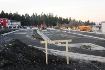 Neue Parkplatz Flugcenter