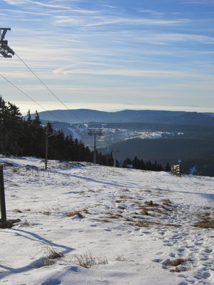 jachymovska - noch etwas wenig schnee
