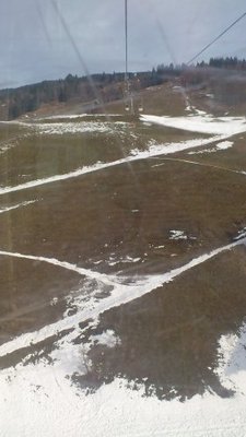 Blick aus der Schönleitenbahn auf die 61. Hier ging gar nicht! Aber keine Angst, dies ist mit Abstand die schlimmste Stelle!