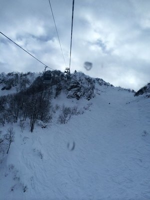 Steil geht es den Berg hoch