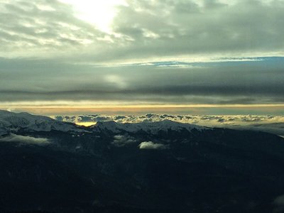 Wahnsinns Panorama mit dem schwarzen Meer.