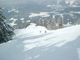 Piste &amp;quot;31&amp;quot; und rechts die Strecke des 4Bubble &amp;quot;Fun Jet&amp;quot;.